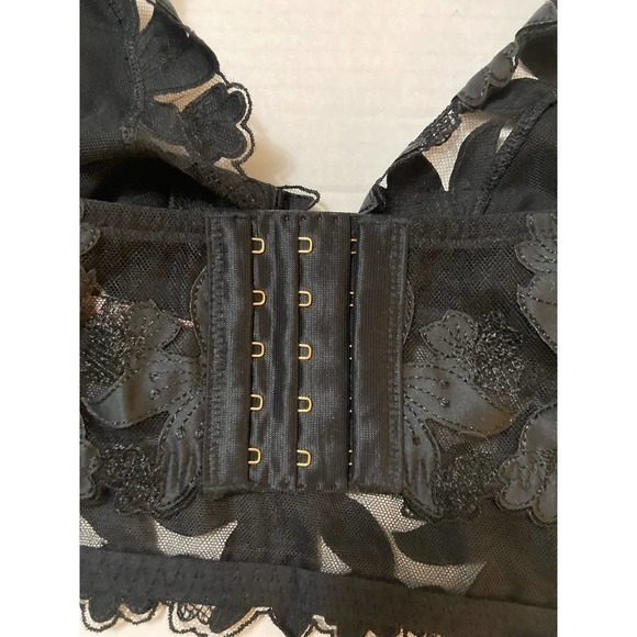 Victoria’s‎ Secret NWT Very Sexy Bralette Black Lace XL - Picture 5 of 7